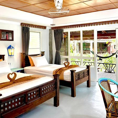 Bamboo Bungalows كو فايام المظهر الخارجي الصورة