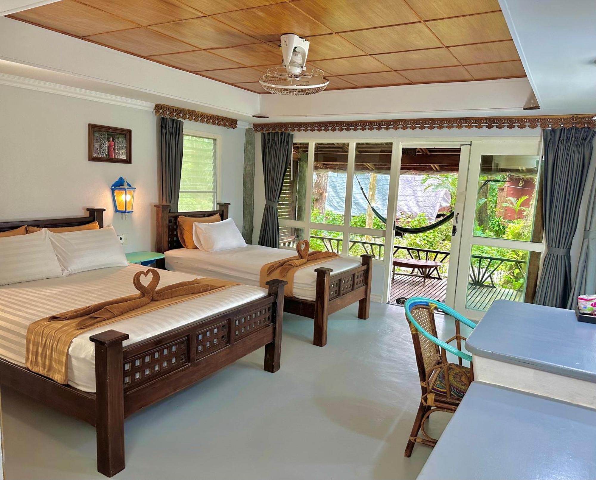 Bamboo Bungalows كو فايام المظهر الخارجي الصورة